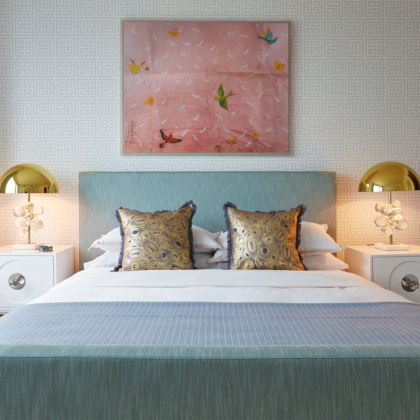 Jonathan Adler Greek Key Wallpaper All Décor 2 Jonathan Adler Greek Key Wallpaper All Décor