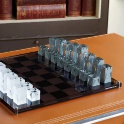 Jonathan Adler New Décor Acrylic Chess Set 26 Jonathan Adler New Décor Acrylic Chess Set
