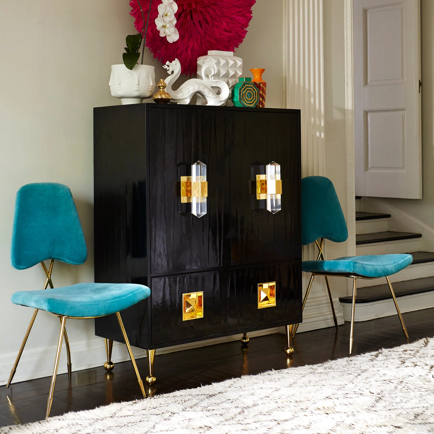 Jonathan Adler Crawford Cabinet Étagère & Cabinets 9 Jonathan Adler Crawford Cabinet Étagère & Cabinets