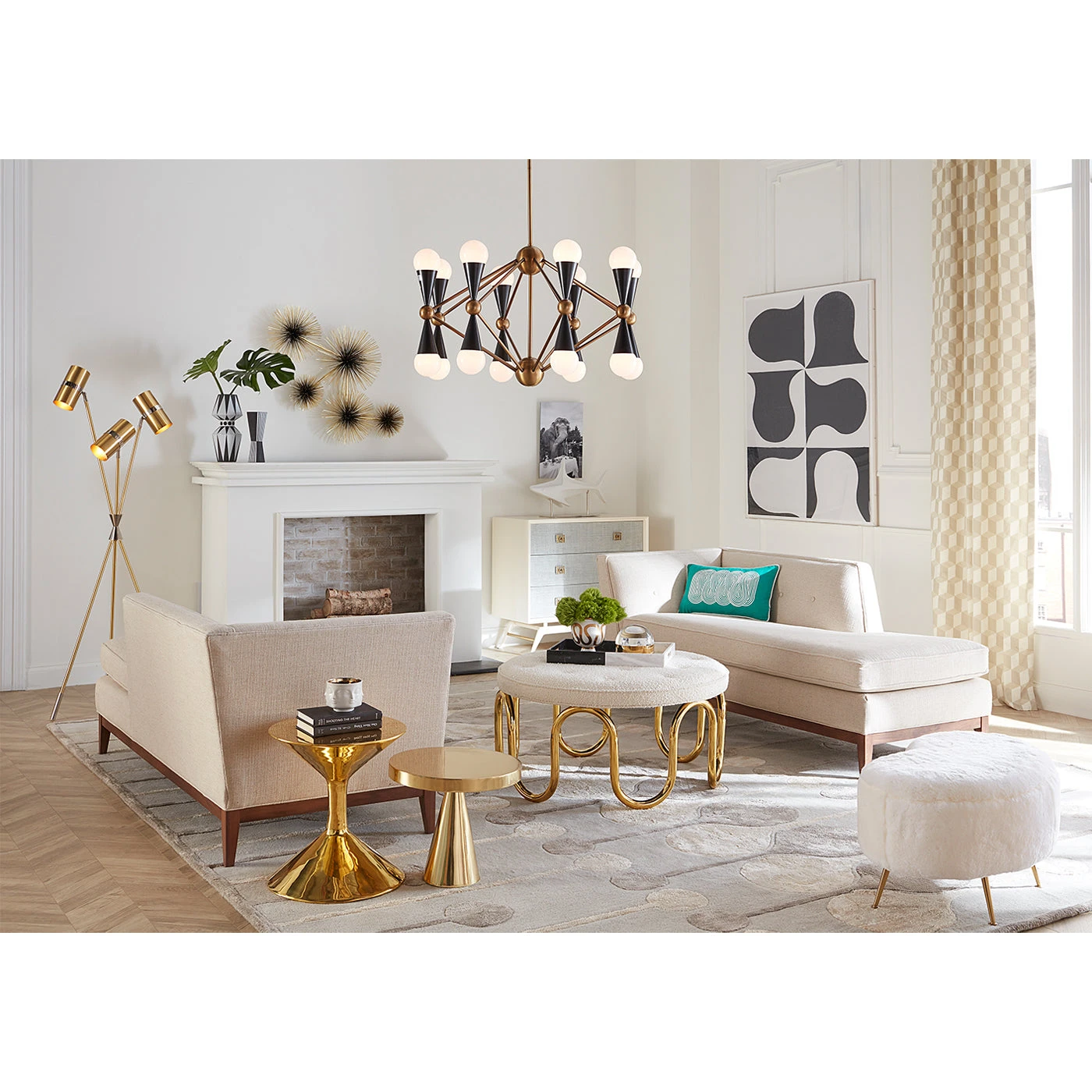 Jonathan Adler Bestsellers Kidney Ottoman 8 Jonathan Adler Bestsellers Kidney Ottoman