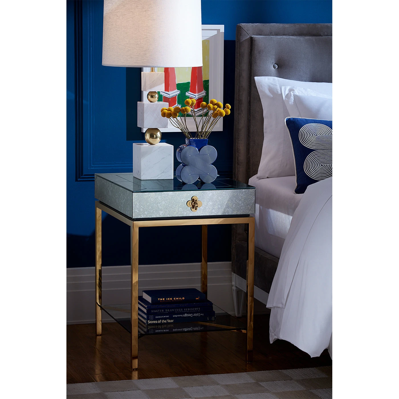Jonathan Adler Side & Accent Tables Delphine Tall Side Table 5 Jonathan Adler Side & Accent Tables Delphine Tall Side Table