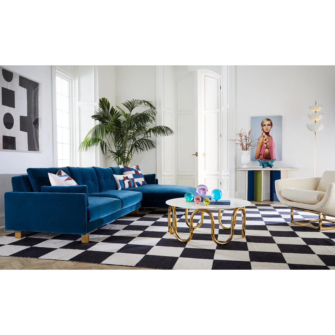 Jonathan Adler Malibu Sectional 4 Jonathan Adler Malibu Sectional