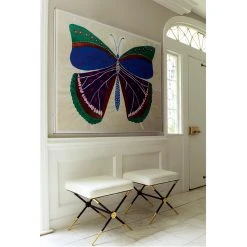 Jonathan Adler Print Paule Marrot, Butterfly Blue 13 Jonathan Adler Print Paule Marrot, Butterfly Blue