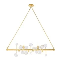 Jonathan Adler Globo Six-Light Linear Chandelier