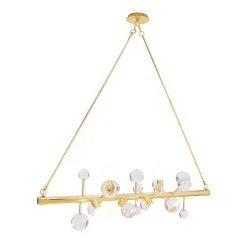Jonathan Adler Globo Six-Light Linear Chandelier