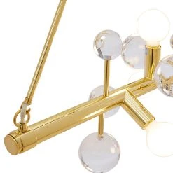 Jonathan Adler Globo Six-Light Linear Chandelier