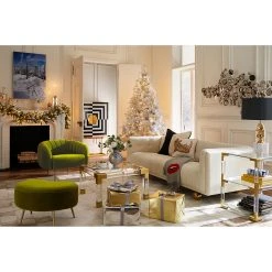 Jonathan Adler Throws Lips Embellished Throw