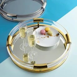 Jonathan Adler Round Jacques Tray