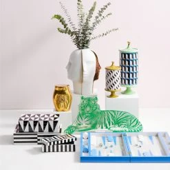 Jonathan Adler Boxes & Canisters Arcade Stairs Canister