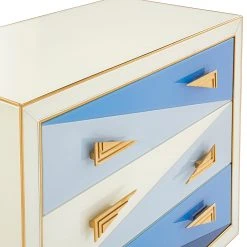 Jonathan Adler Harlequin Three-Drawer Chest Dressers & Chests
