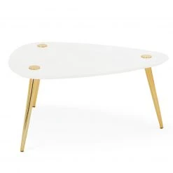Jonathan Adler Large Marble Triangle Table 12 Jonathan Adler Large Marble Triangle Table