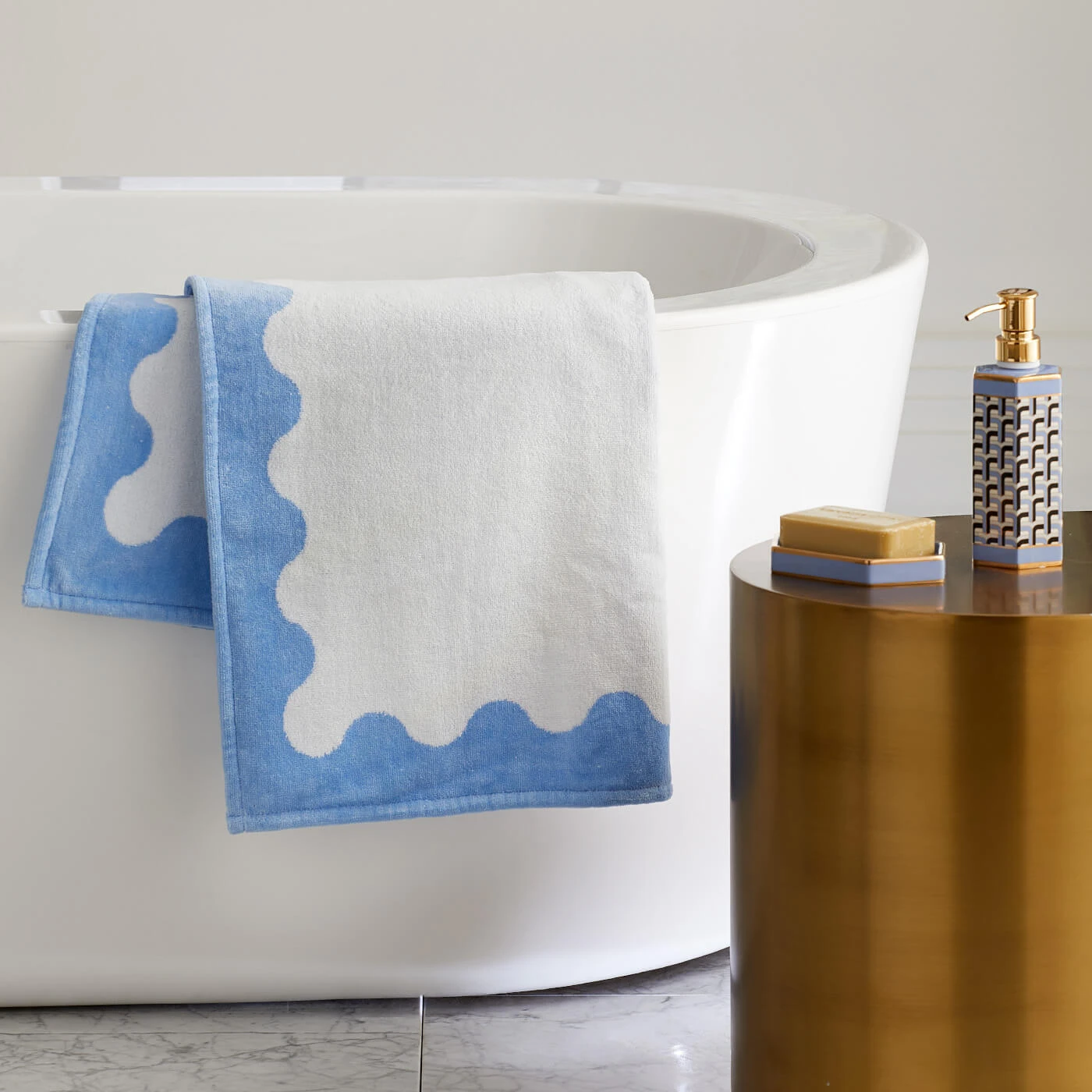 Jonathan Adler Ripple Bath Towel 4 Jonathan Adler Ripple Bath Towel