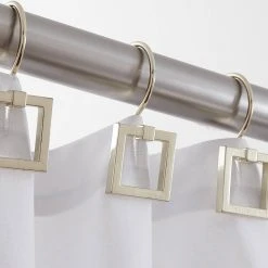 Jonathan Adler Bath Accessories Square Door Knocker Shower Hooks