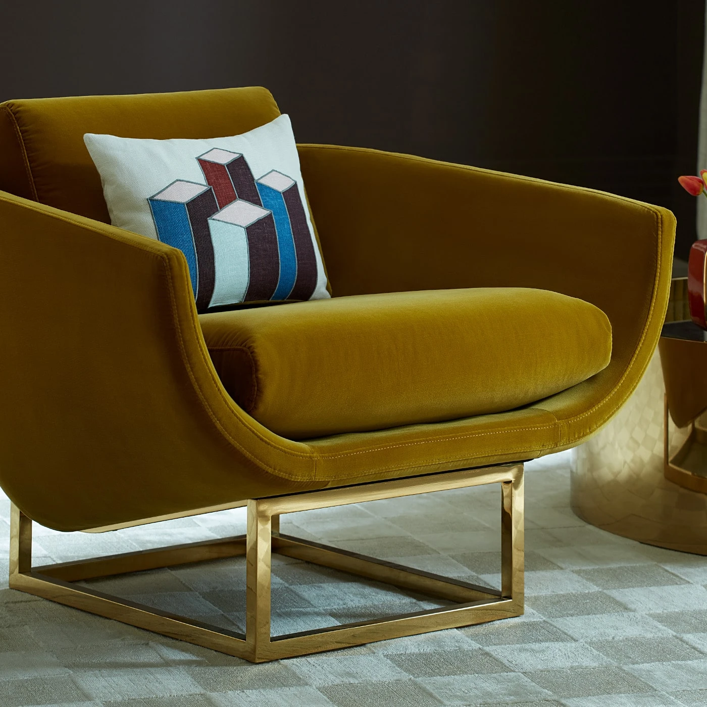 Jonathan Adler Chairs Beaumont Lounge Chair 4 Jonathan Adler Chairs Beaumont Lounge Chair