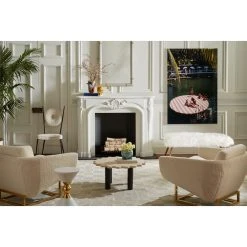 Jonathan Adler Benches & Ottomans Large Mongolian Bench