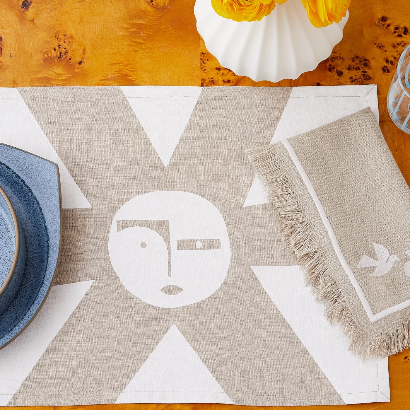 Jonathan Adler Table Linens Biarritz Placemat Set 4 Jonathan Adler Table Linens Biarritz Placemat Set