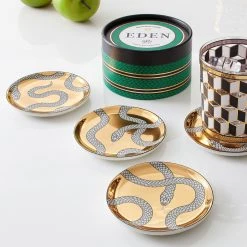Jonathan Adler Serveware & Mugs Eden Coasters