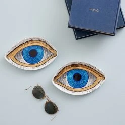 Jonathan Adler Eye Trinket Tray Set Trays