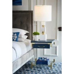 Jonathan Adler Side & Accent Tables Jacques Bedside Table