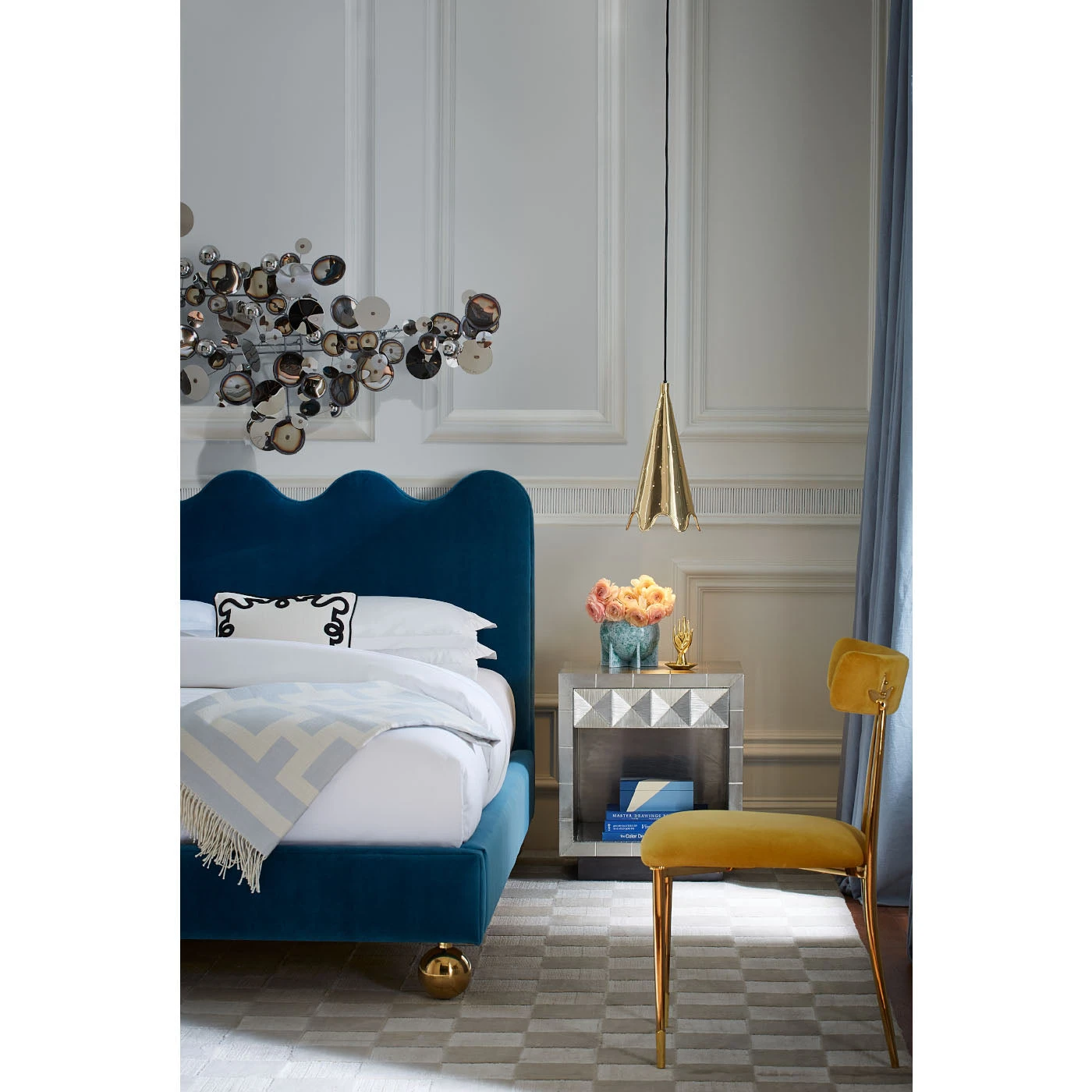 Jonathan Adler Ripple Queen Bed 6 Jonathan Adler Ripple Queen Bed