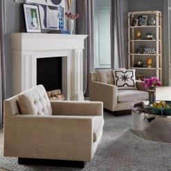 Jonathan Adler Wall Lamps & Sconces Brass Ripple Torchière Sconce