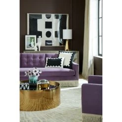 Jonathan Adler Wright Sofa With Bullion Fringe Sofas