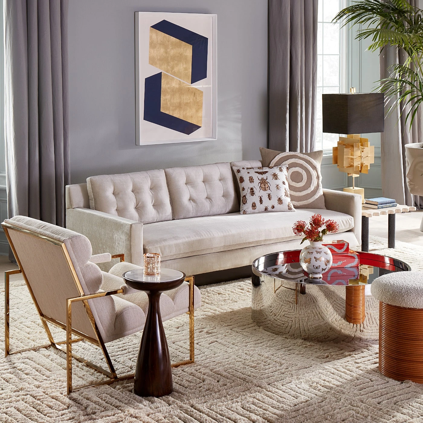 Jonathan Adler Wright Sofa 8 Jonathan Adler Wright Sofa