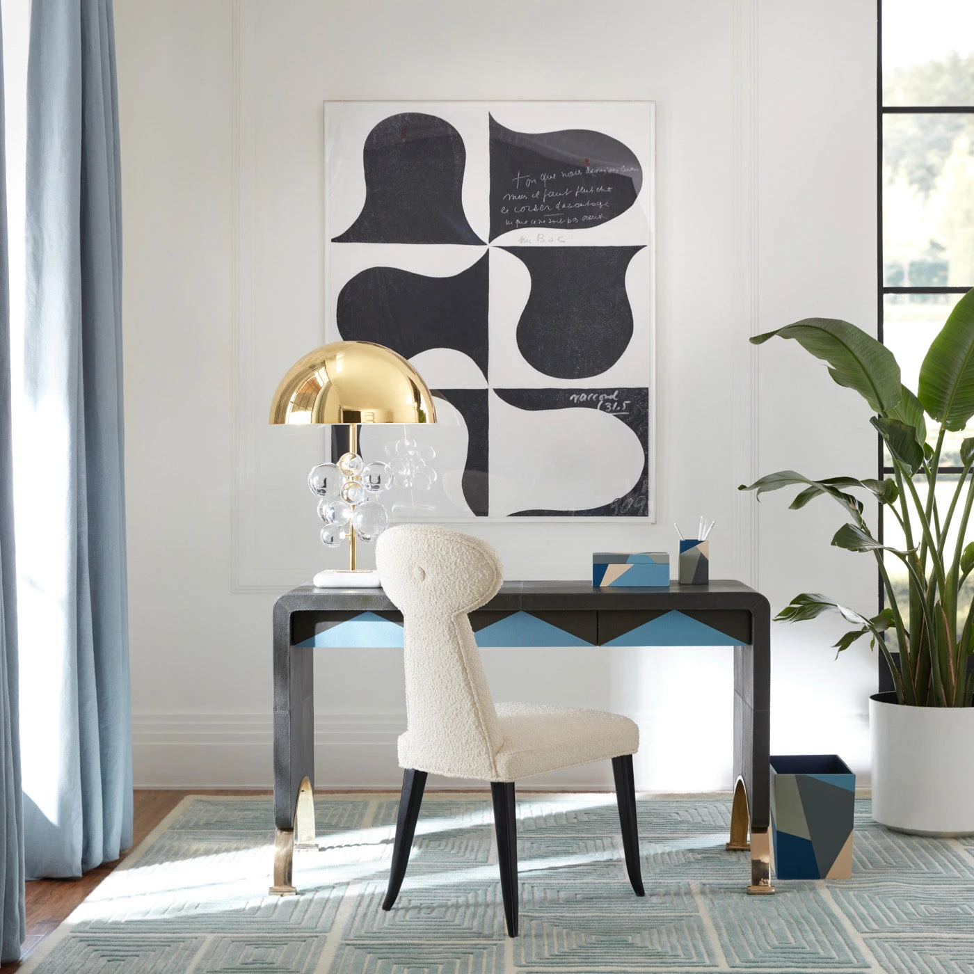 Jonathan Adler Torino Wastebasket 5 Jonathan Adler Torino Wastebasket