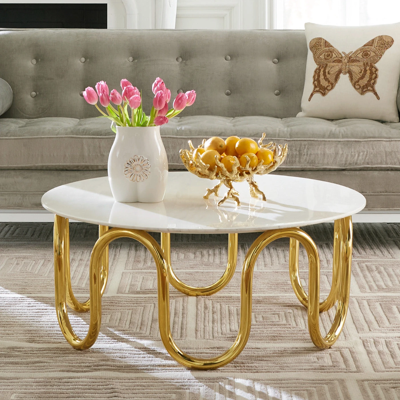 Jonathan Adler Brass Coral Bowl All New 4 Jonathan Adler Brass Coral Bowl All New