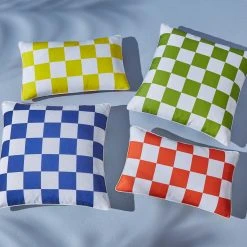 Jonathan Adler New Décor Checkerboard Square Outdoor Pillow 8 Jonathan Adler New Décor Checkerboard Square Outdoor Pillow