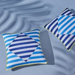 Jonathan Adler Flip Stripe Reversible Outdoor Pillow 8 Jonathan Adler Flip Stripe Reversible Outdoor Pillow