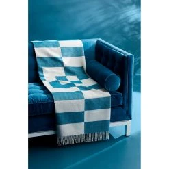 Jonathan Adler Op Art Baby Alpaca Throw All Décor