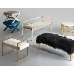 Jonathan Adler Jacques Bench Benches & Ottomans