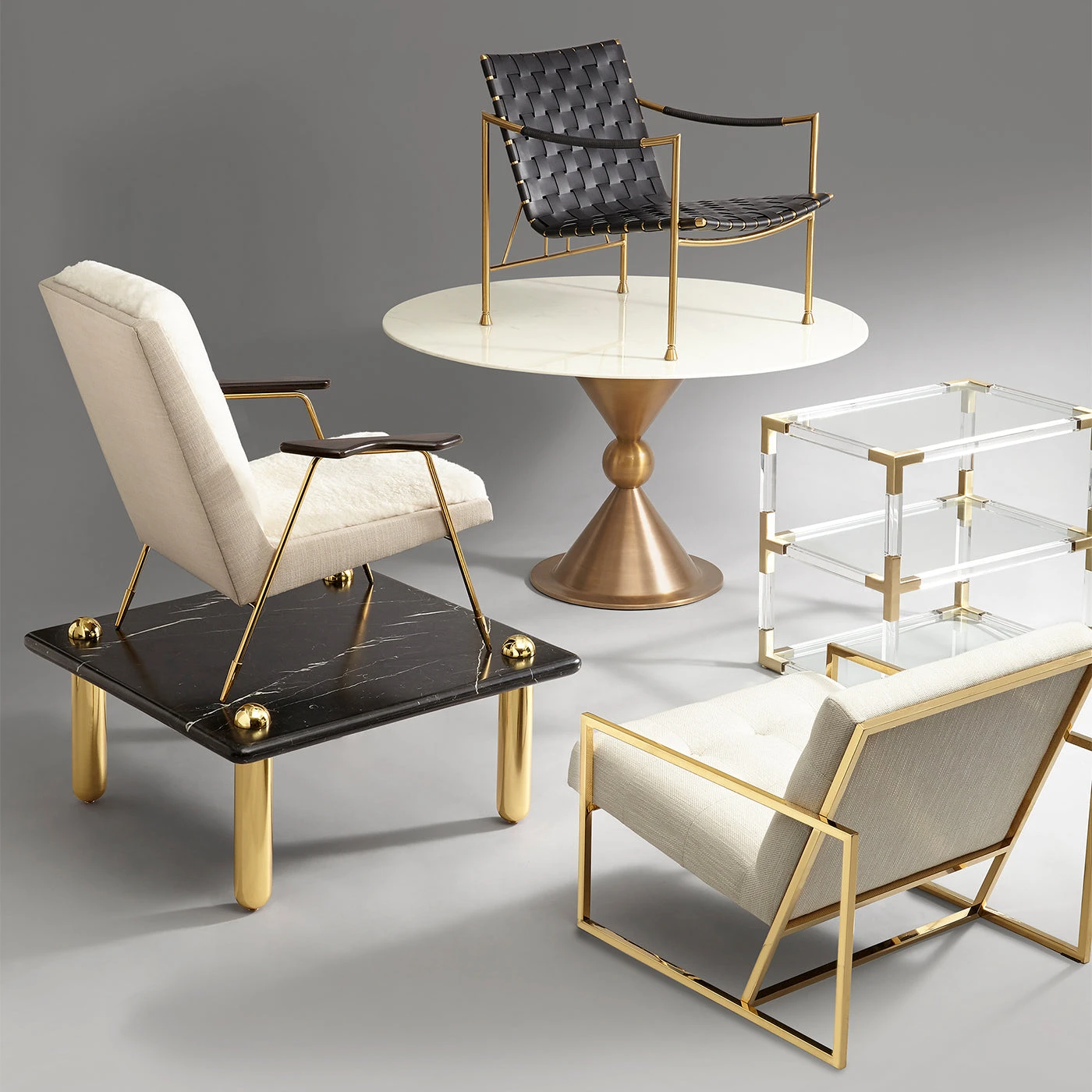 Jonathan Adler Thebes Lounge Chair 9 Jonathan Adler Thebes Lounge Chair