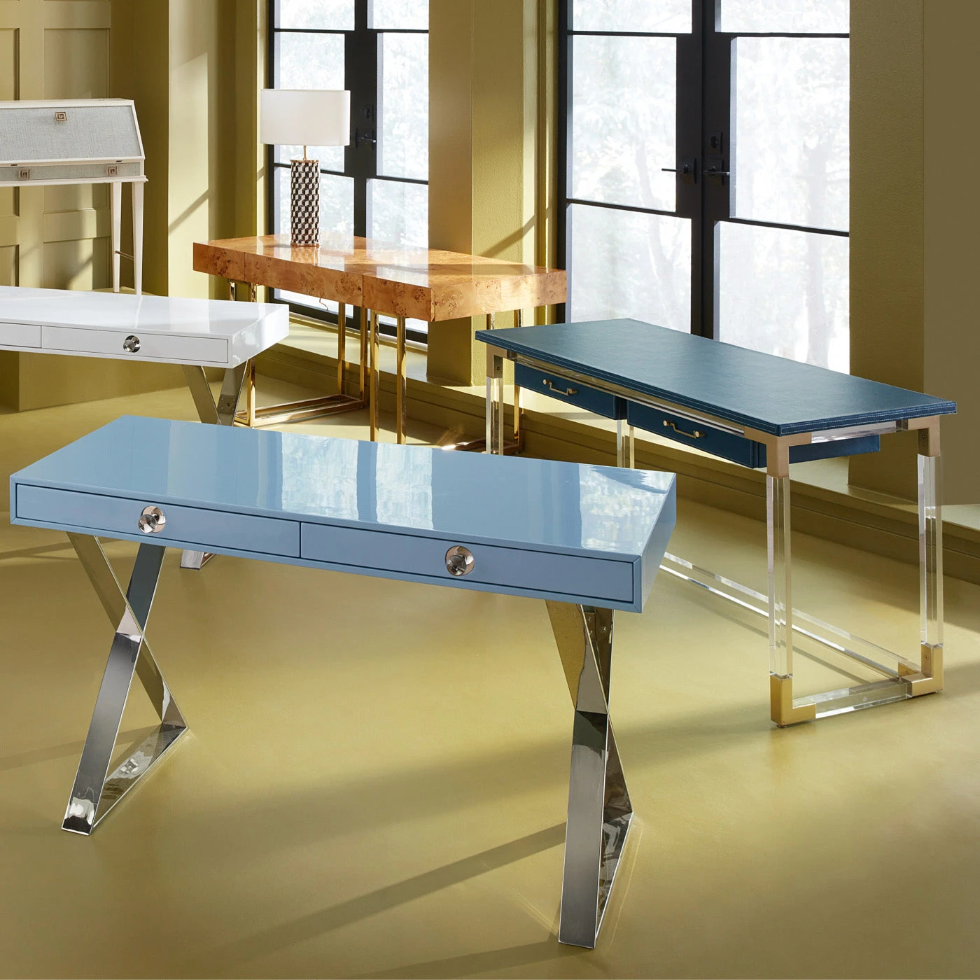 Jonathan Adler Bond Executive Desk 8 Jonathan Adler Bond Executive Desk