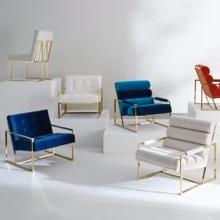 Jonathan Adler Goldfinger Dining Chair