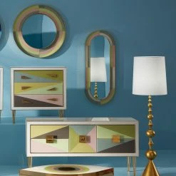 Jonathan Adler Harlequin Three-Drawer Chest Dressers & Chests