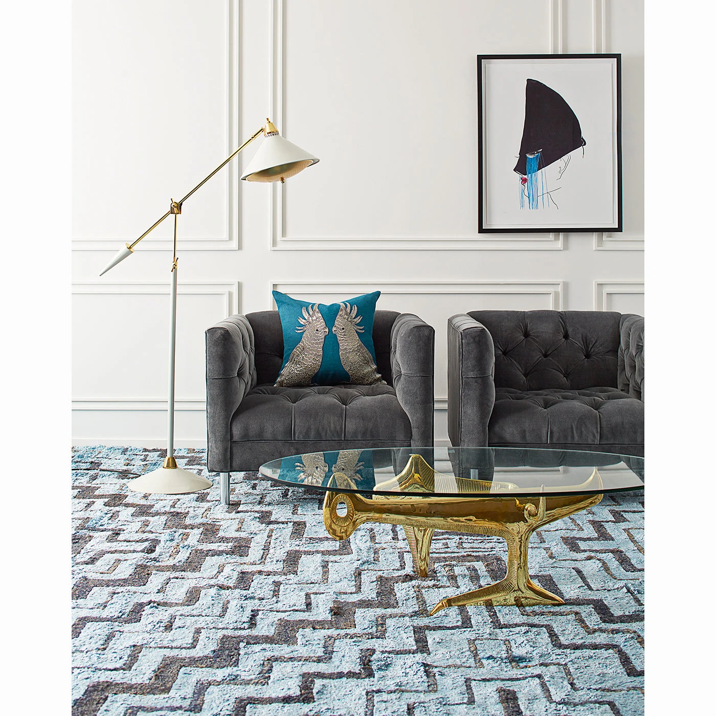 Jonathan Adler Baxter Chair 5 Jonathan Adler Baxter Chair