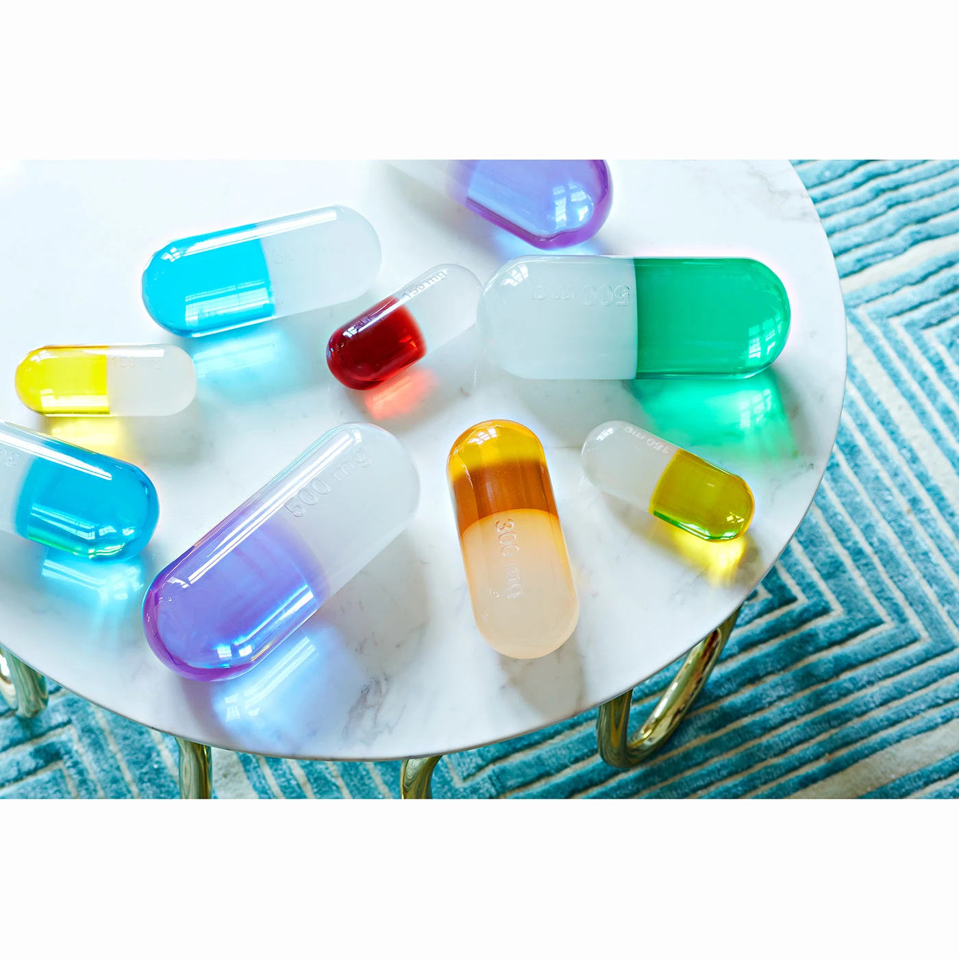 Jonathan Adler Large Acrylic Pill 4 Jonathan Adler Large Acrylic Pill
