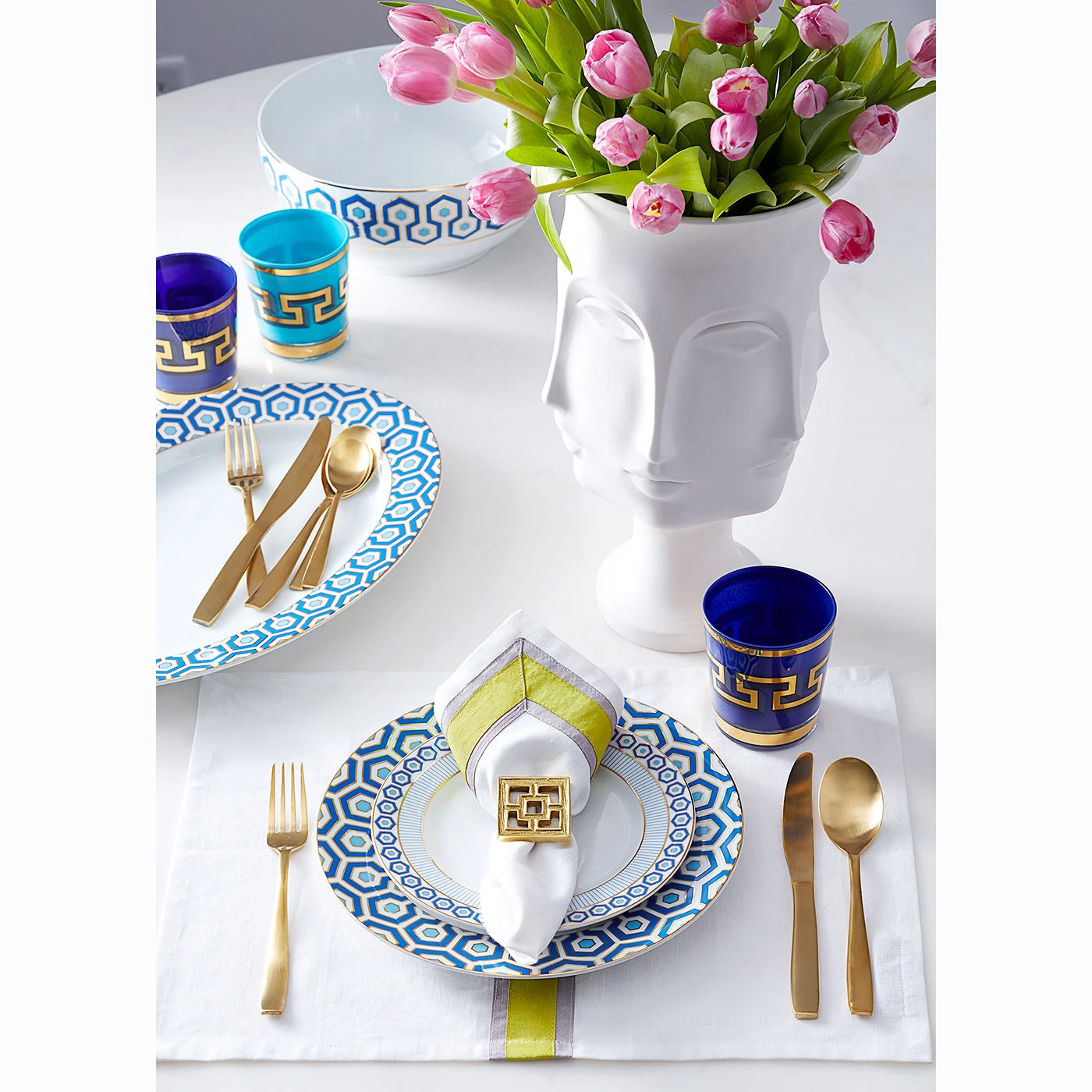 Jonathan Adler Serveware & Mugs Newport Five-Piece Dinner Set 5 Jonathan Adler Serveware & Mugs Newport Five-Piece Dinner Set