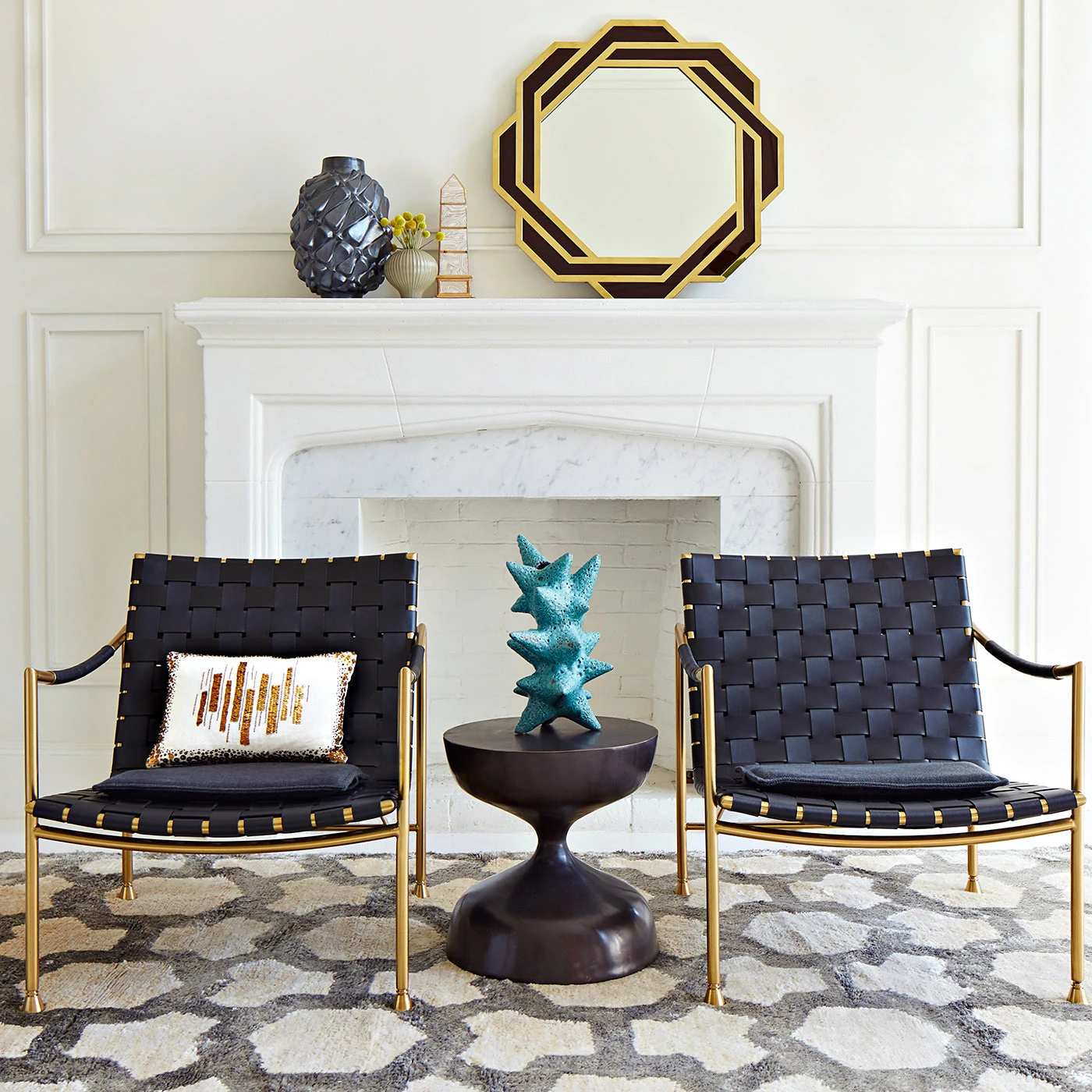 Jonathan Adler Thebes Lounge Chair 7 Jonathan Adler Thebes Lounge Chair
