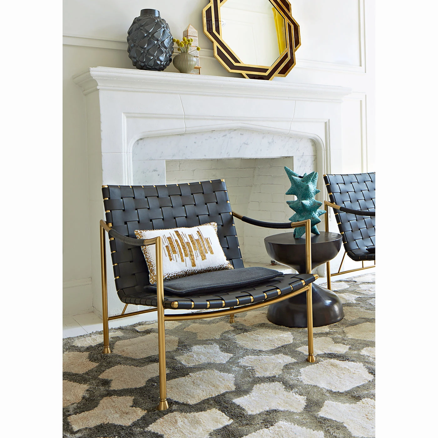 Jonathan Adler Thebes Lounge Chair 5 Jonathan Adler Thebes Lounge Chair