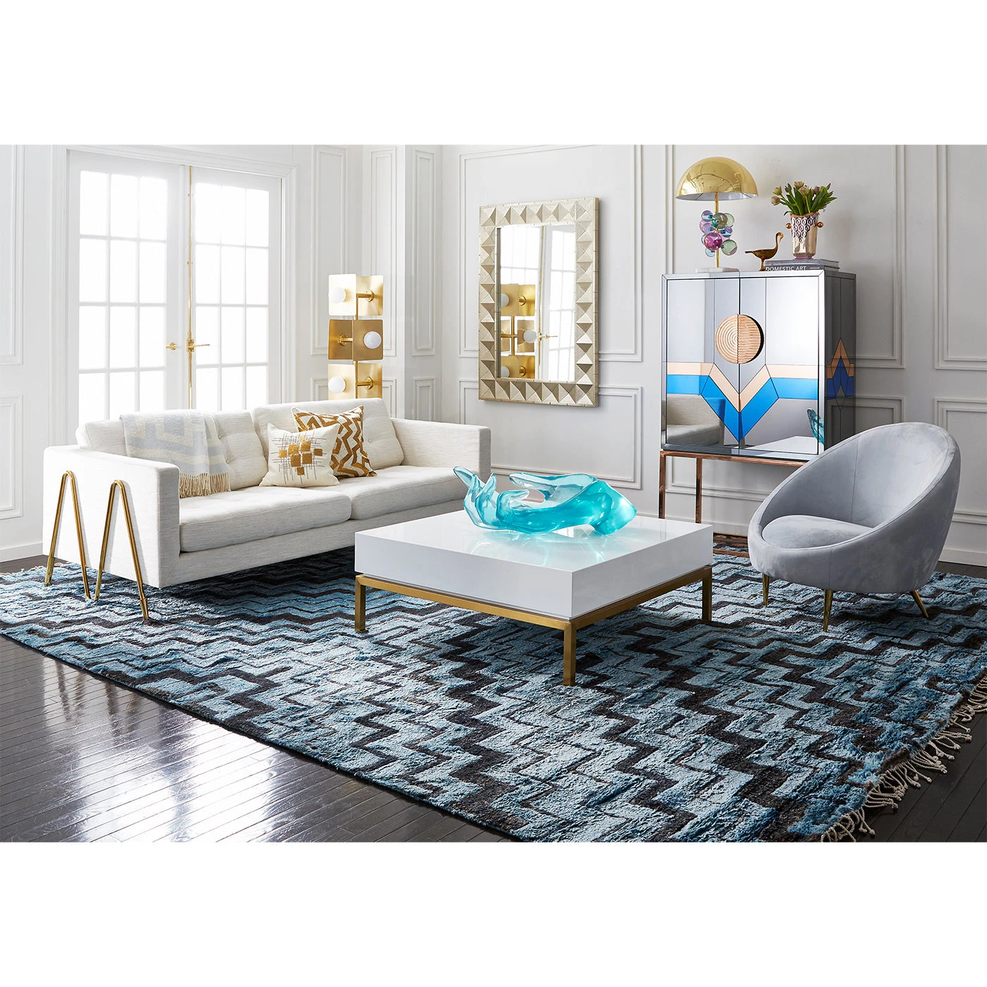 Jonathan Adler Talitha Mirror 16 Jonathan Adler Talitha Mirror