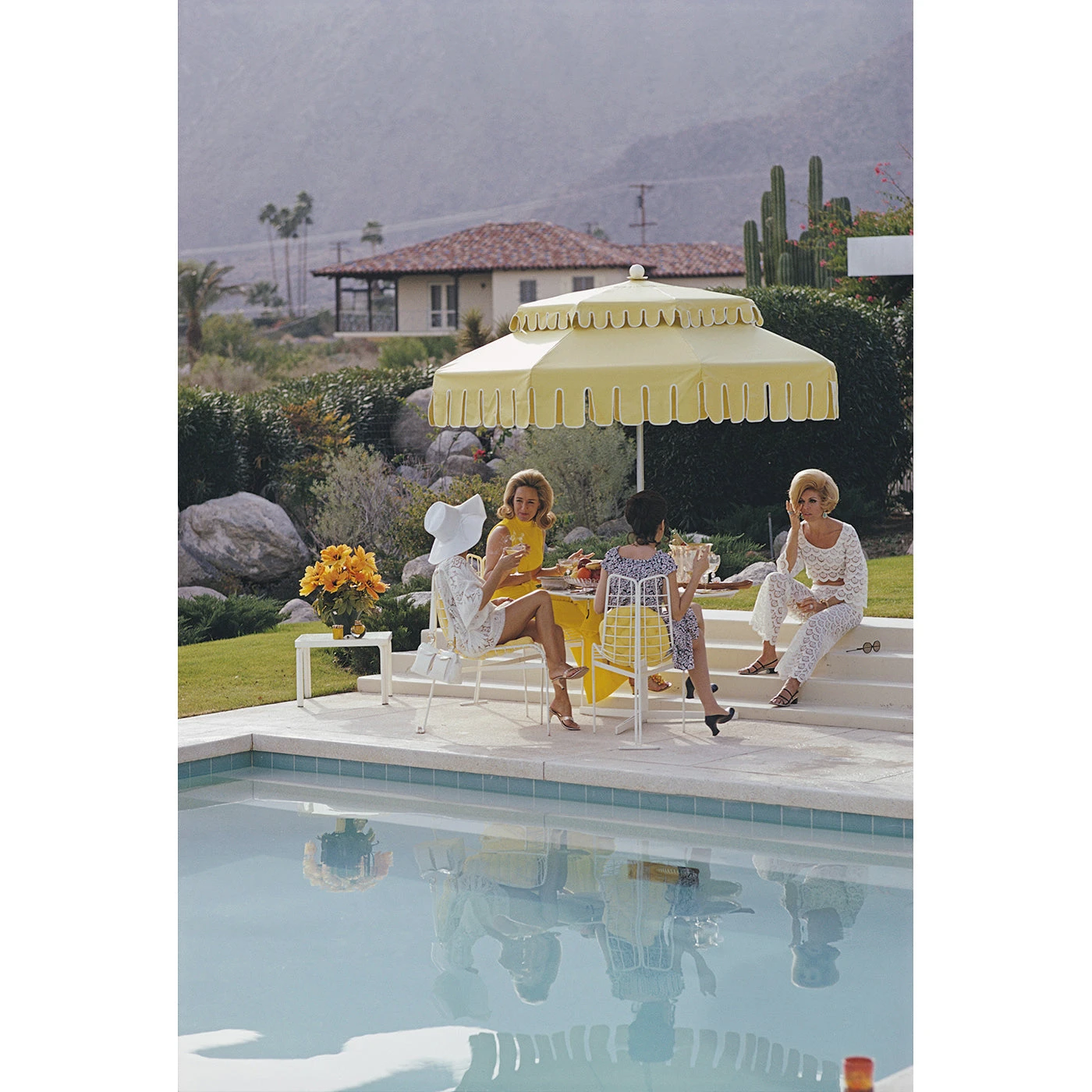 Jonathan Adler Slim Aarons "Nelda And Friends" Photograph 3 Jonathan Adler Slim Aarons "Nelda And Friends" Photograph