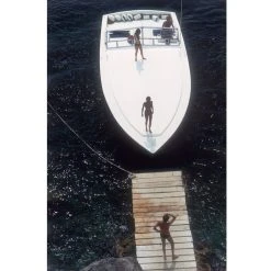 Jonathan Adler Slim Aarons "Speedboat Landing" Photograph Photography