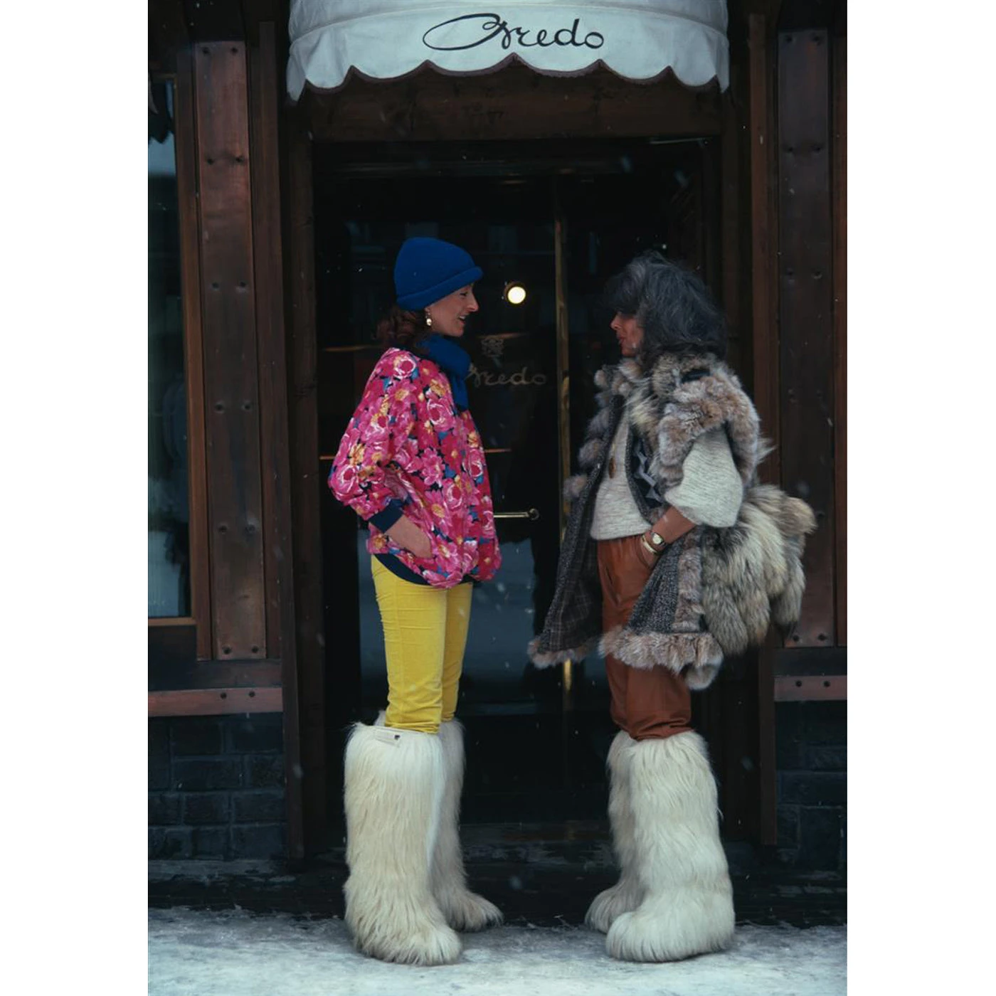 Jonathan Adler Slim Aarons “Cortina D'Ampezzo” Photograph 3 Jonathan Adler Slim Aarons “Cortina D'Ampezzo” Photograph