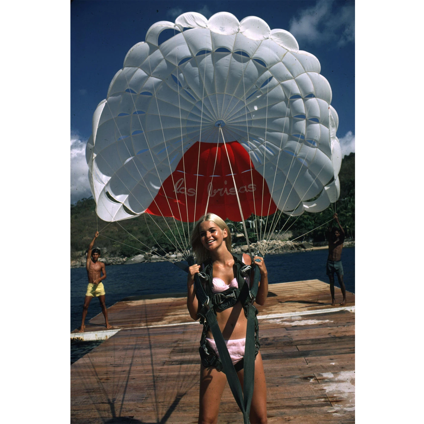 Jonathan Adler Slim Aarons "Paraglider" Photograph 3 Jonathan Adler Slim Aarons "Paraglider" Photograph