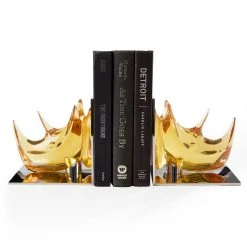 Jonathan Adler Rhino Bookends Books & Bookends
