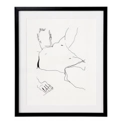 Jonathan Adler Print Tony Viramontes "Naked Man"