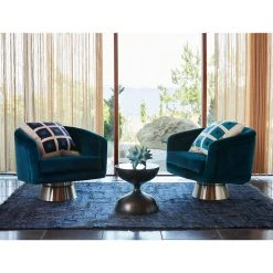 Jonathan Adler Bacharach Swivel Chair Bundle